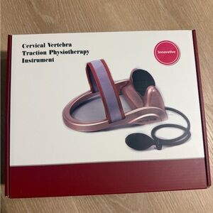 Cervical Vertebra Traction Device - Rose Gold